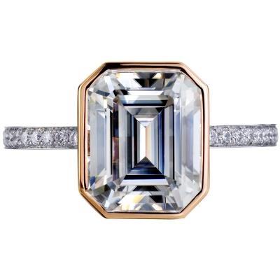 White Rose Emerald Cut